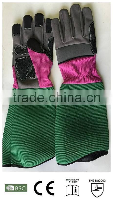 Long Sleeve Winter Gardening Gloves, Anti-slip