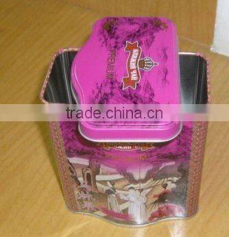 Special Wave Shaped Tea Can, Tea Canister