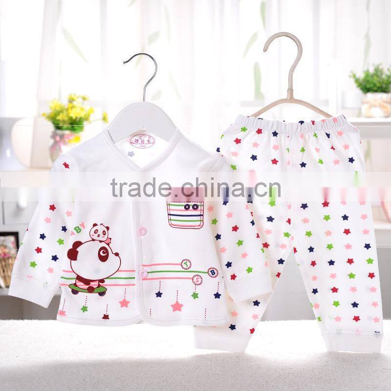 High Quality Baby Spring Clothes Set 100% Cotton Cheap Baby Clothes