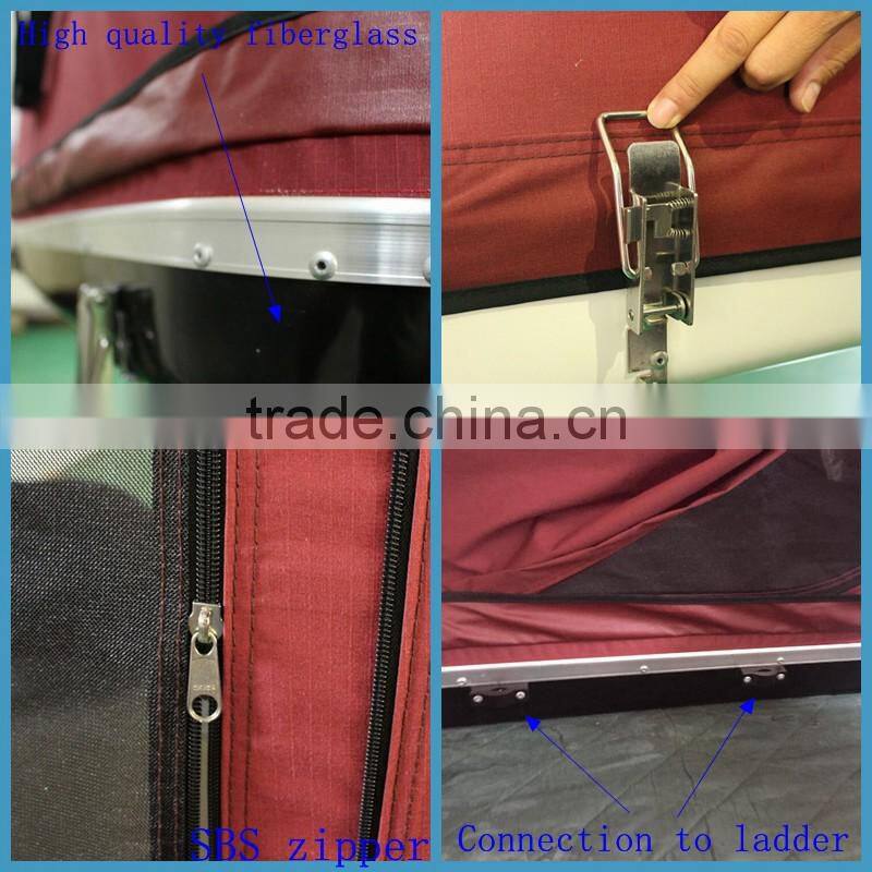 Outdoor camping pop up kids teepee car roof tent