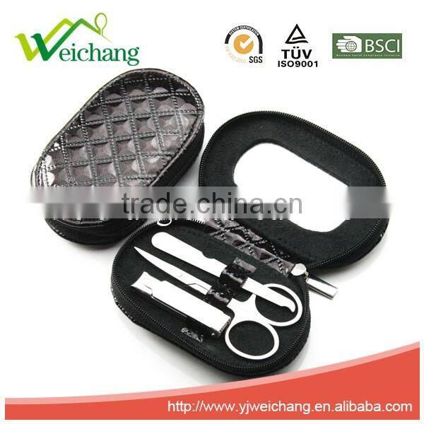 WCJ927 Stainless Steel Personal Manicure Set & Pedicure Set, Travel & Grooming Kit with Free Delicate Case