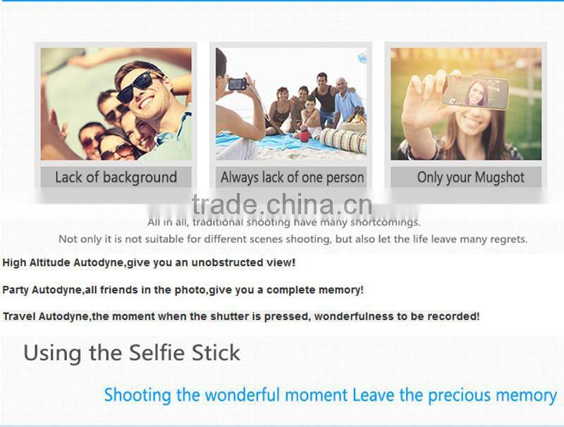 2015 New Smart phone Wireless bluetooth Monopod