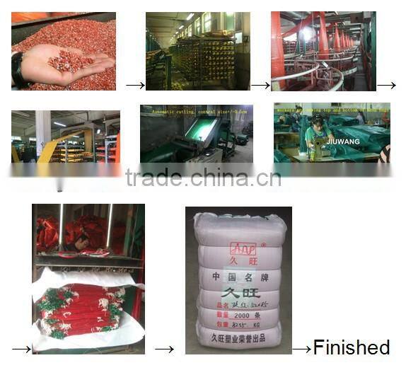 Plastic agricultural woven mesh bag for sale