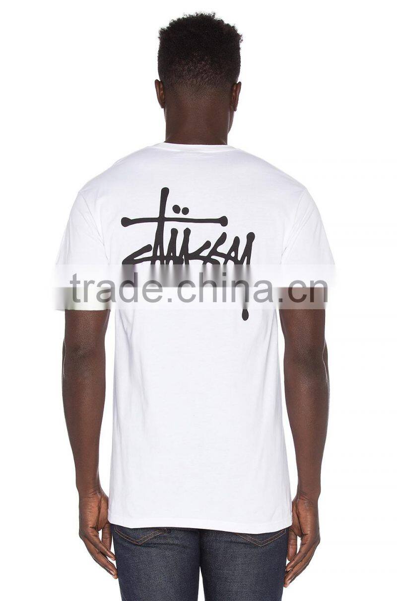 Men's short sleeve T-shirt with print fashion hot sell O-neck