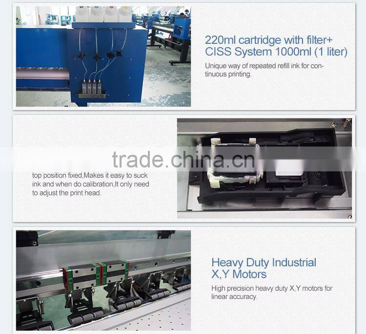 Hot sale good price large format dye sublimation ink jet printer