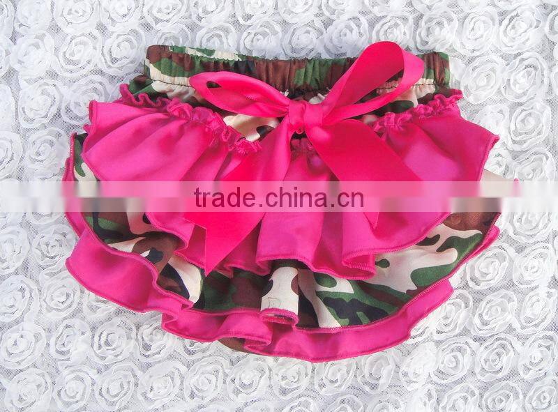 wholesale children stain underwear ruffle panties baby panties bloomer Rand baby clothes with bow