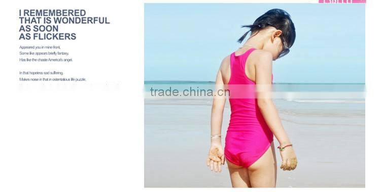 One piece Sex Children Beach Wear Cartoon Cute Kids Bikini Swimwear For Girls