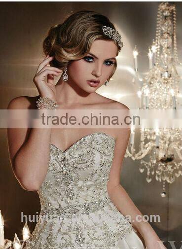 new backless satin beaded champagne colored bridesmaid dresses