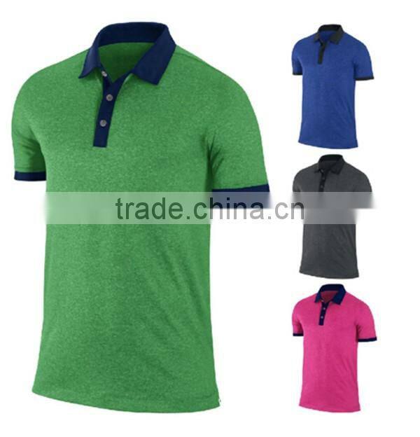 Custom high qaulity jersey fabric men polo shirt competitive price