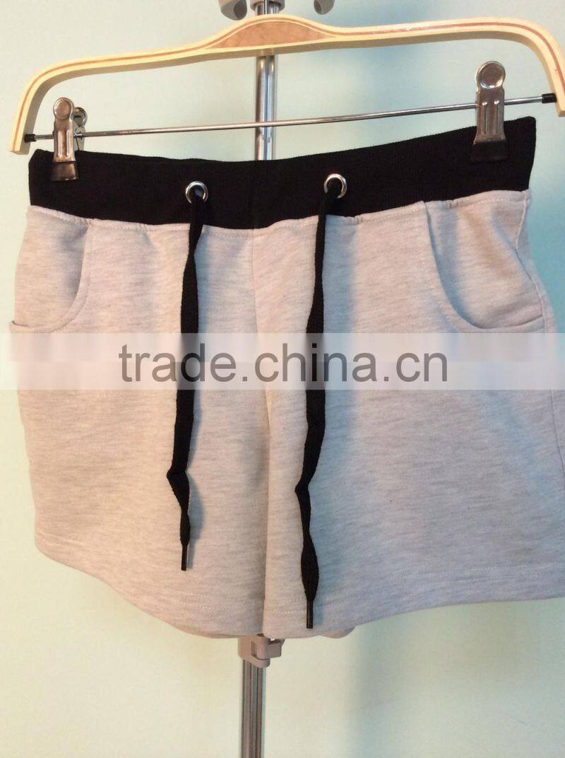 China wholesale custom women cotton sport shorts