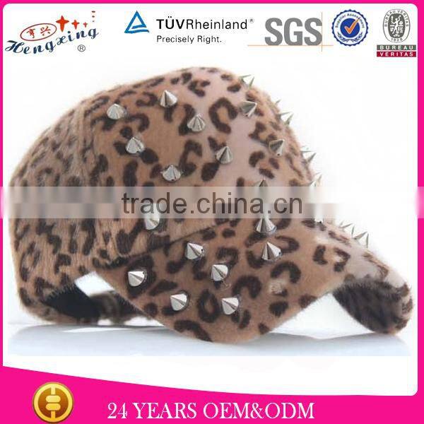 Fur Baseball Hat /Mens Wiinter Hats Fashion/Winter Full Cap Hat