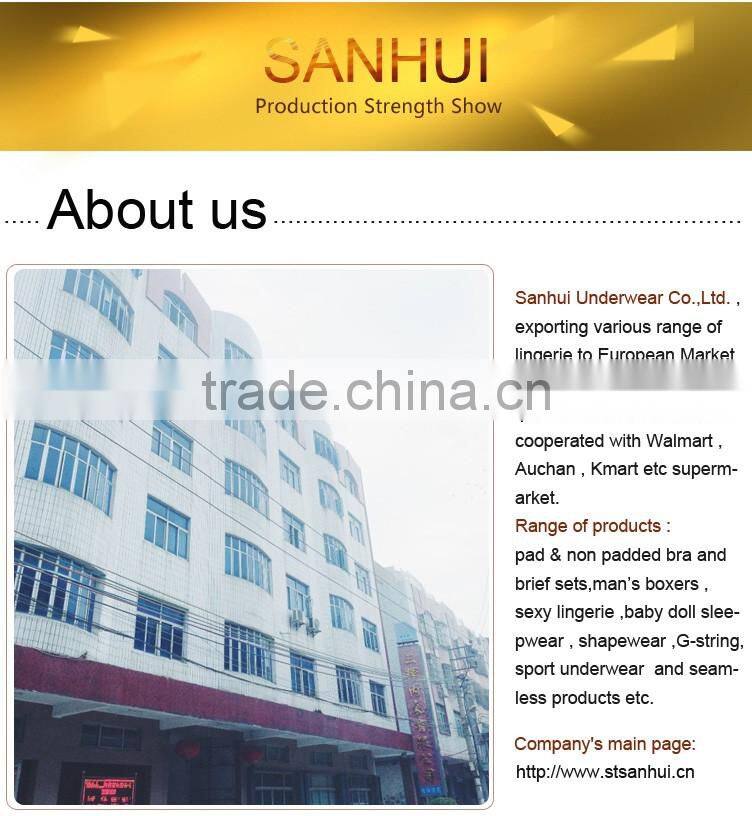 lace mesh on full cup bra and brief sets special techniced straps new sanhui Underwear OEM service