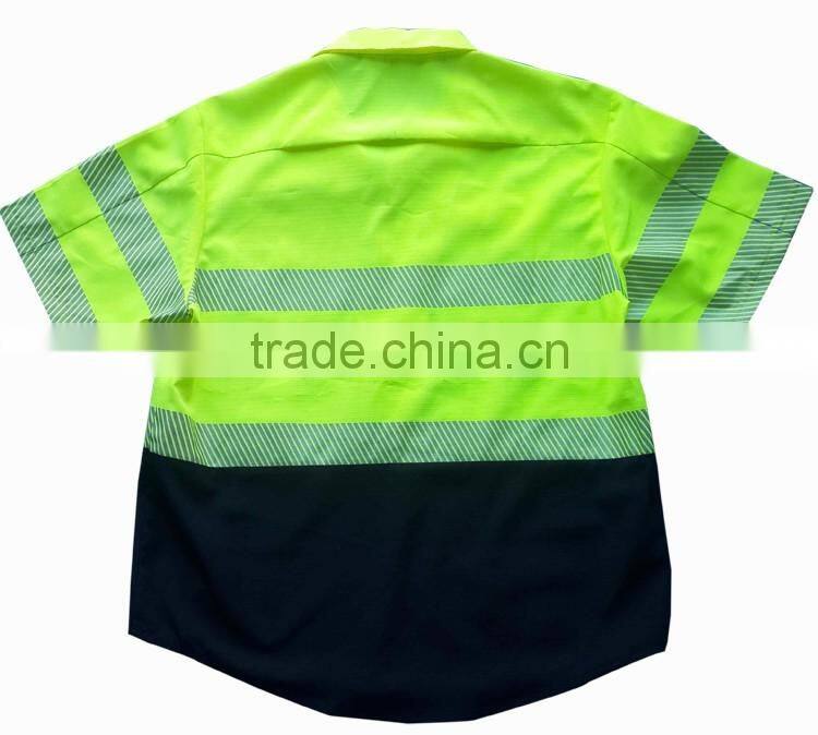 high visibility heat transfer tape EN20471 reflective shirt