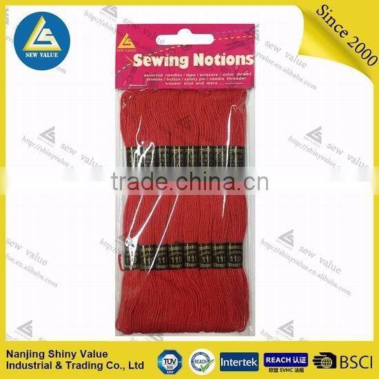 30s/2* 6 100% cotton embroidery thread