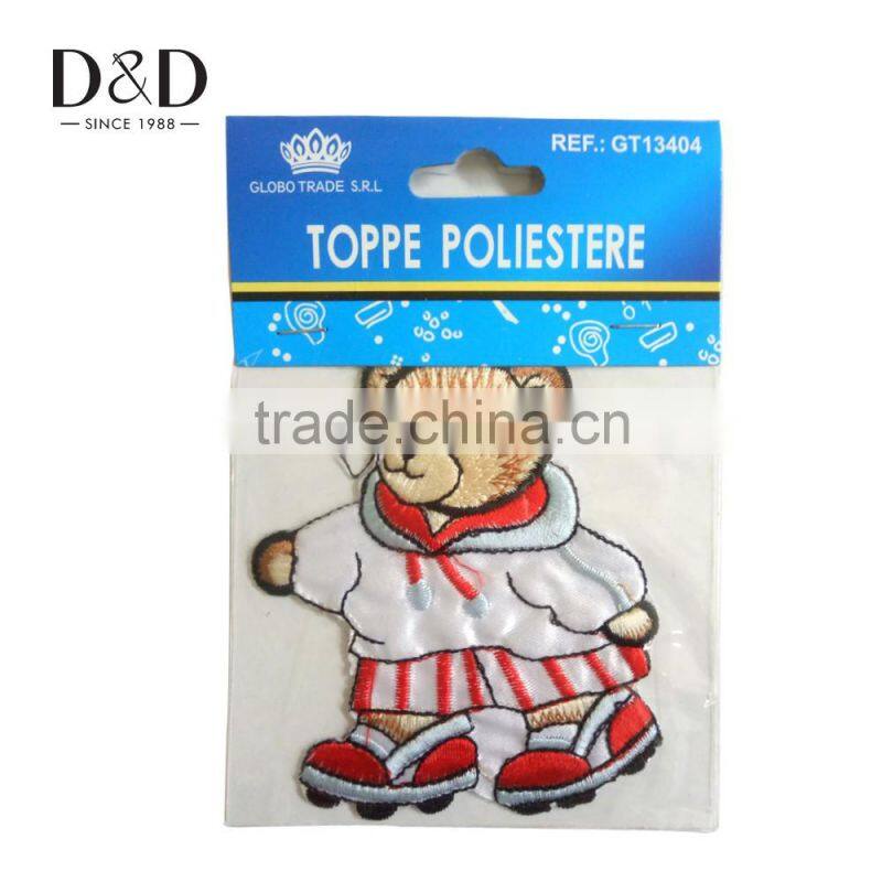 D&D Handmade Embroidered Patches Iron On Applique for Clothing Patches Sewing Crafts Accessory