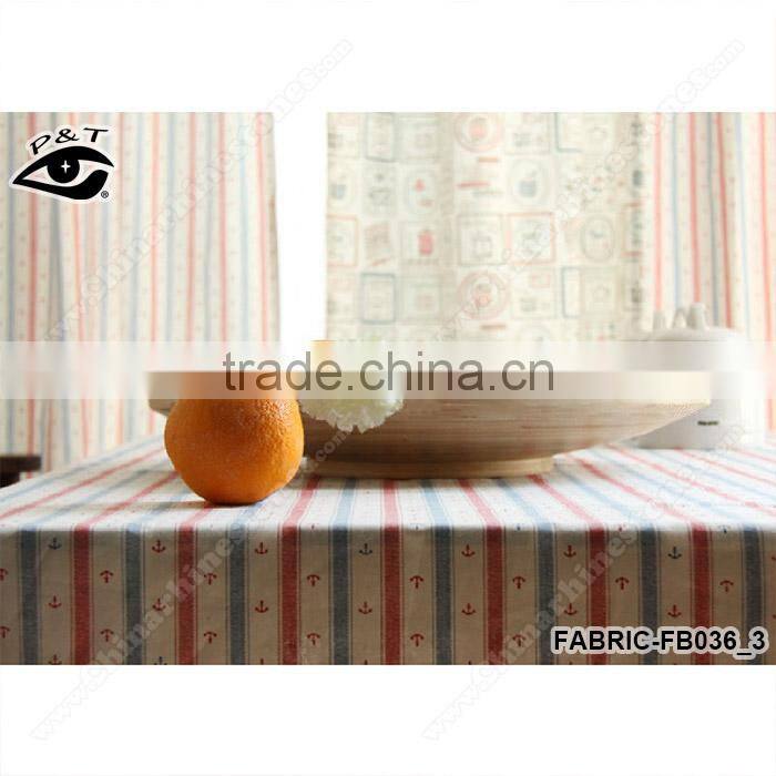140cm width Japanese pattern print linen fabric sublimation printed fabric Vintage canvas textile cotton