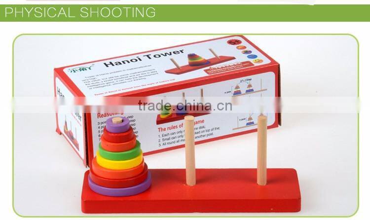 china toy manufacturer hot wholesale tower of hanoi toy in low price