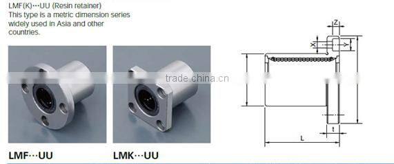 Flange Linear Motion Bearing LMK40UU