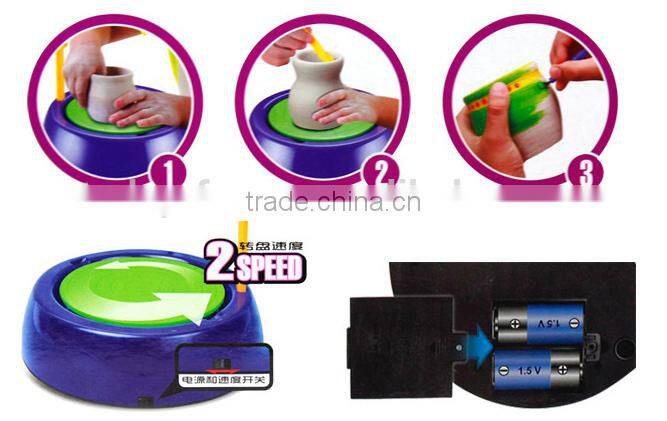 2015 plastic pottery wheel for ceramics