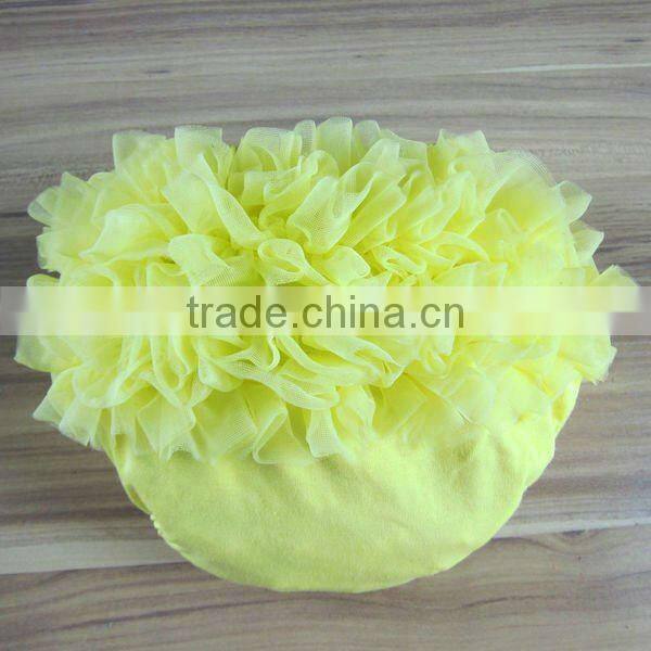 2013Newest!Newborn Baby Chiffon Ruffle Diaper Cover Ruffled Bloomers Lace Panties With Cute Bow Baby Cotton Bloomers For Kids