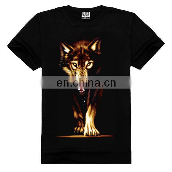 Tiger printed t-shirt custom,graphic tees t-shirt,tees t-shirt