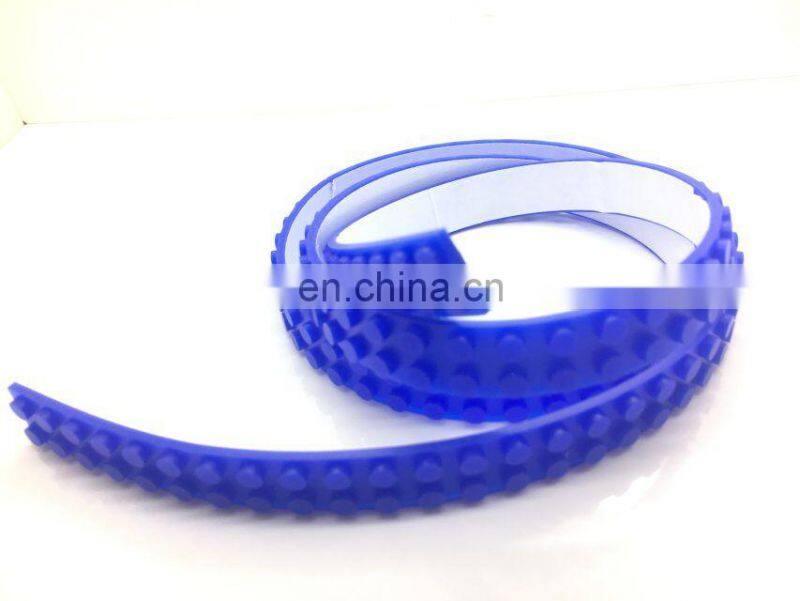 New Arrive Adhesive Loops Silicone Legoes Toy Brick Tape, Building Block Tape