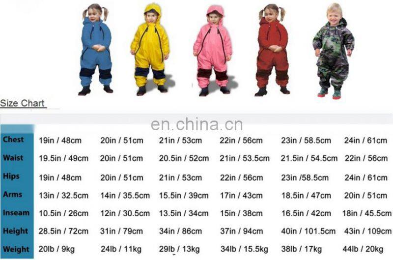 Muddy Buddy All in one Toddler Rainsuit Coverall Pink 12M To 5T / 20kg