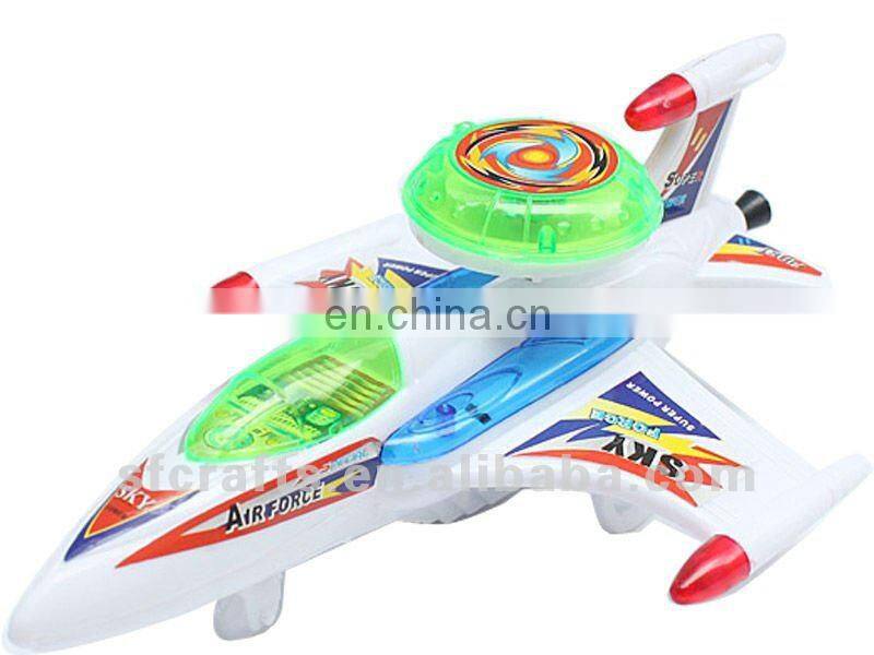 New design plastic pull line plane toy