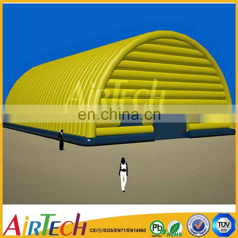 High Grade inflated outdoor tunnel tent for Gym party event