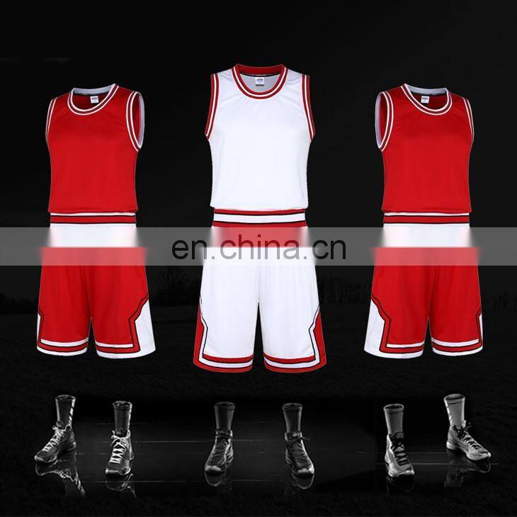Comfortable wholesale custom dri fit basketball uniform