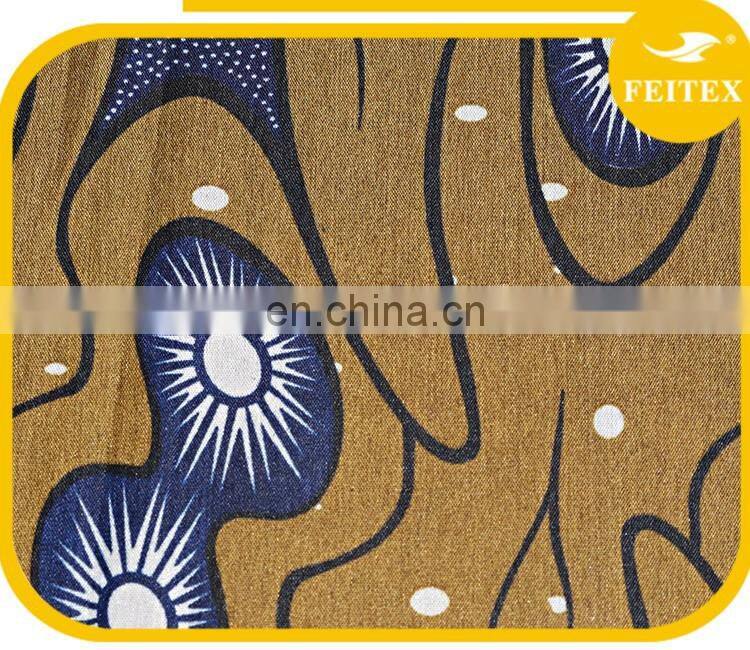 FEITEX African jacquard fabric cotton dyeing 100% cotton fabric guinea brocade damask shadda