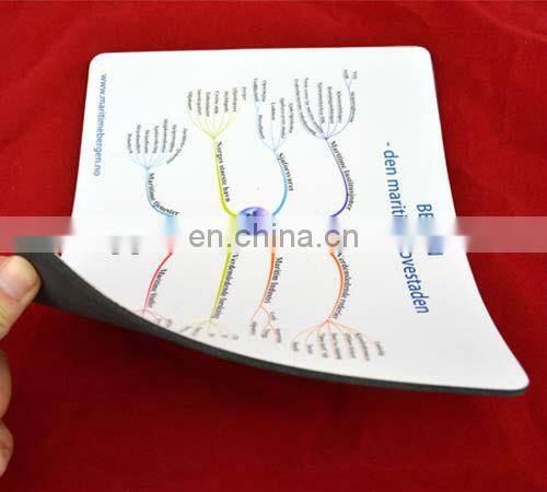 Custom design printed full color gaming mouse pad small amount