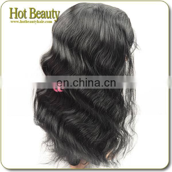 Can be dyed blonde color full cuticle Virgin remy Thick Human Hair Doll Wigs