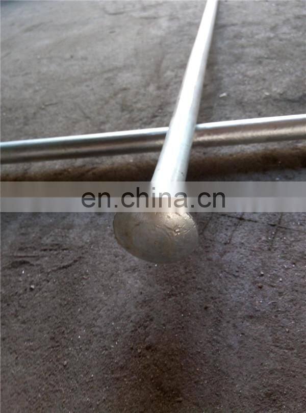 HDG forged round head carbon steel tent nail