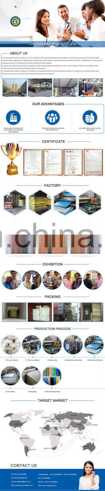 gym interlocking taekwondo tile eva flooring mat for floor protection