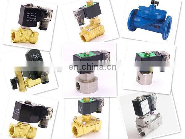 Stainless steel double acting angle seat actuator valve