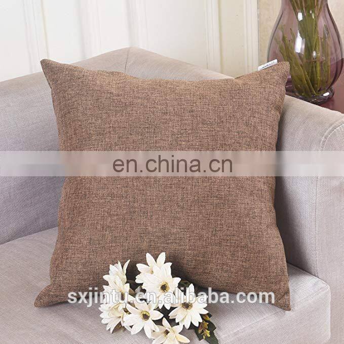 Wholesale Custom linen throw pillow Cover Decorative sofa chair cushion cover