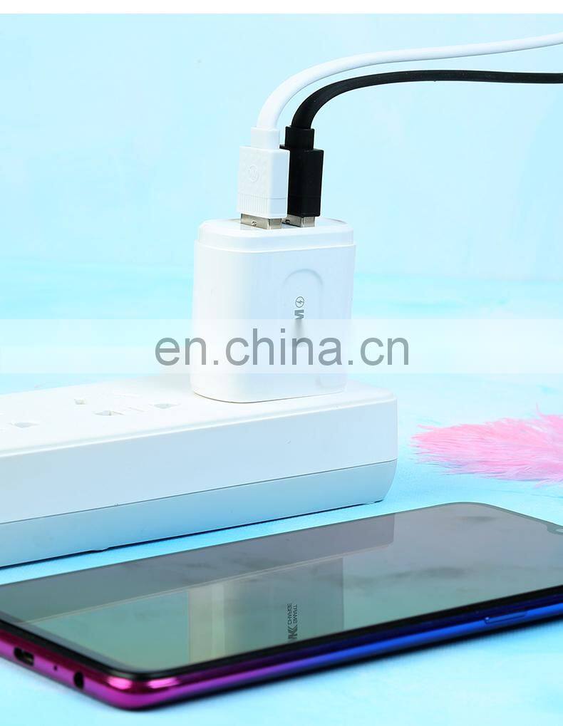 US Standard Quick Charging 2.4A Dual USB Charger Mini Portable