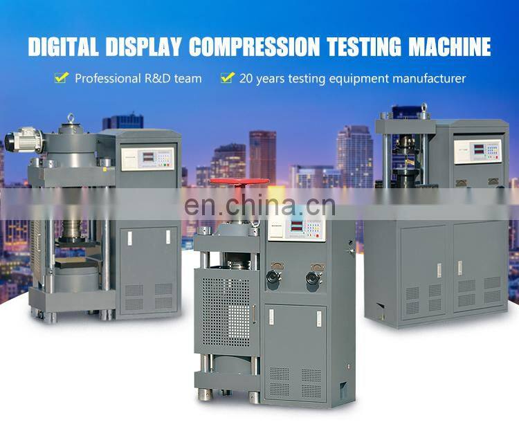 YAW-3000D 300TON computer automatic compression tester