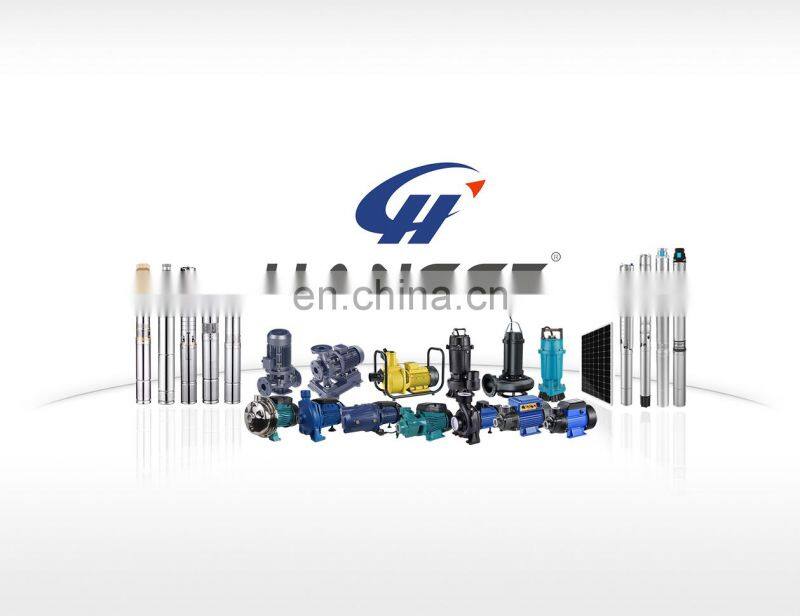 4PSS Stainless steel dc solar 5hp submersible price 100 meter head water pump system