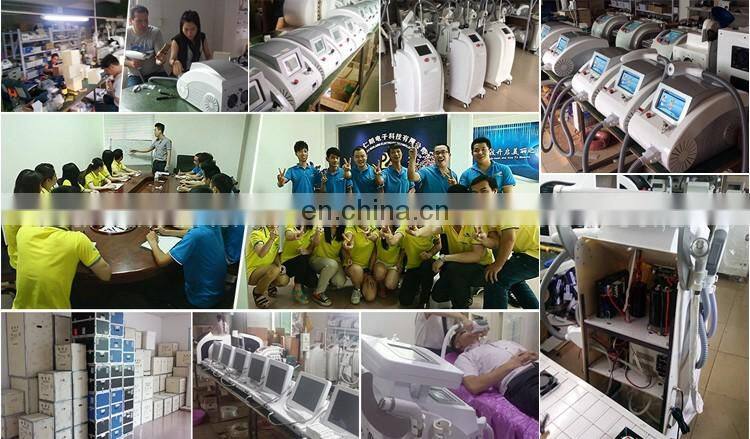 3 in 1 Nd Yag Tattoo Removal IPL Hair Removal and RF Wrinkle Removal Machine