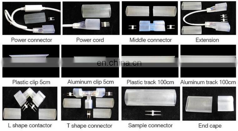 High Quality neon led waterproof 12V 24V 220v neon flex rgb led tube/strip/rope