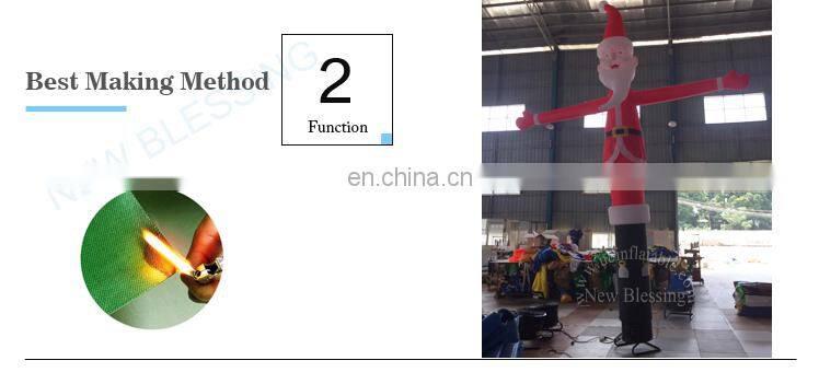 Custom colorful mini inflatable sky desktop air dancer / dancing man / air dancer with blower