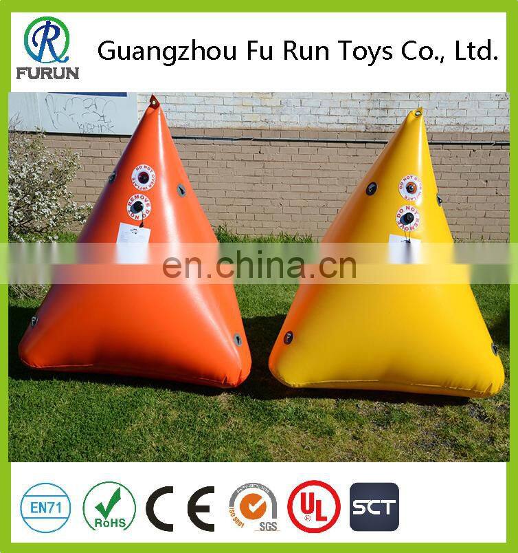 Summer inflatable floating maker buoy, large floating inflatable buoys
