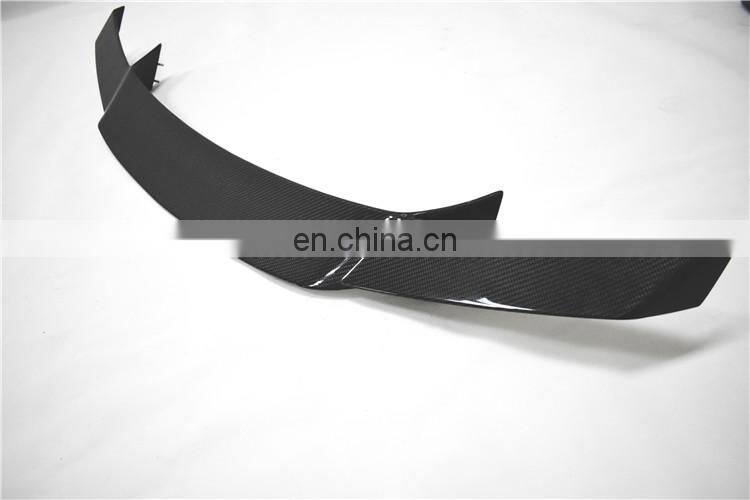 GT GTS carbon finber front lip bumper vent side skirt diffuser rear wing for GT GTS to B style