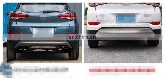 stainless steel front and rear bumper guard bumper guard protector for 2015-2018 Hyundai Tucson bull bar