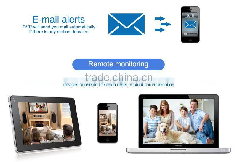 4CH Mini Dvr 720P HD Network Dvr Analog Protable Home CCTV Dvr