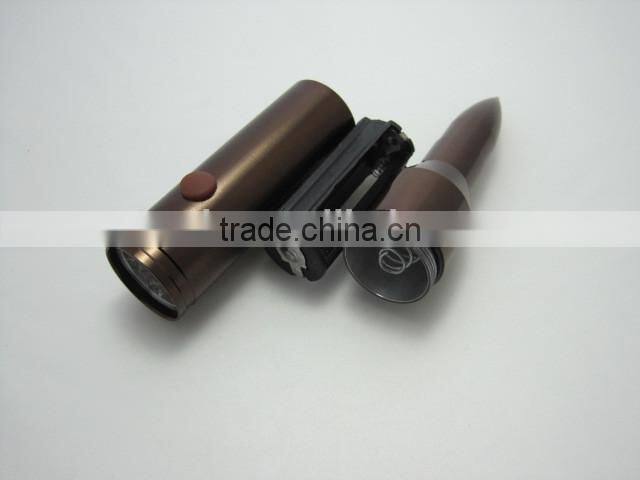 New product rocket shape 3*AAA 9 led outdoor lighting