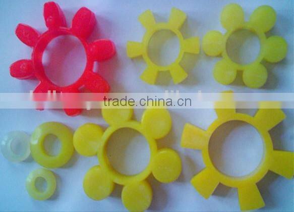 Hydraulic flexible elastic coupling