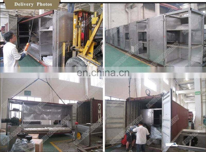 KODI Continuous Cassava Belt Dryer Belt Drying Machine